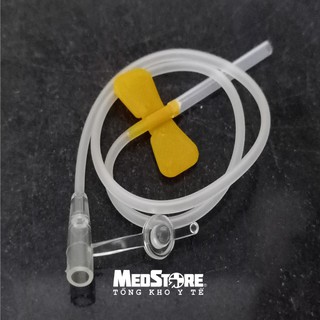 Kim truyền tĩnh mạch, loại cánh bướm 23G, 25G Medisafe (túi 100 chiếc) - Scalp vein set