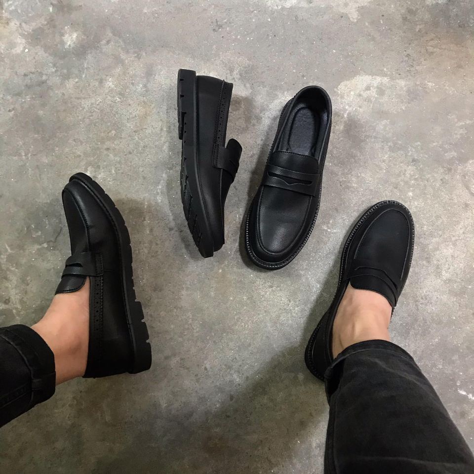 Infinity Loafer Dark Knight Ver1 ⭐️⭐️⭐️⭐️⭐️ giày công sở nam, giày lười nam