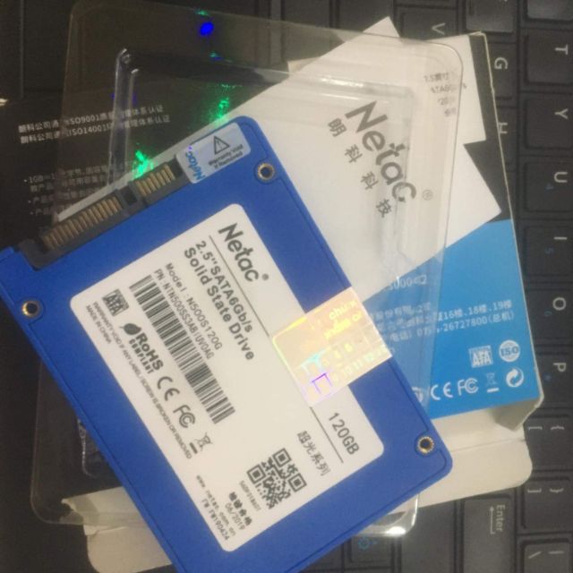 [Mã 273ELHA100K0 hoàn 7% đơn 500K] Ssd nectac hàng new 120gb