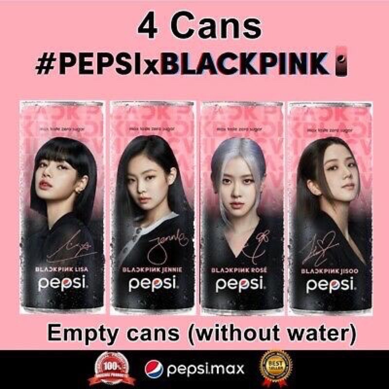 Pepsi Blackpink phiên bản giới hạn không calo