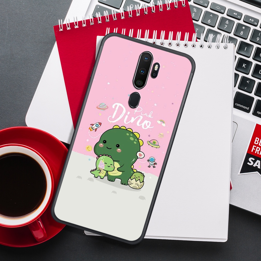[HOT]ỐP OPPO A5 2020 - A9 2020 - A8 - A31 - F11 - F11 PRO, IN HÌNH KHỦNG LONG CHIBI SIÊU DỄ THƯƠNG.