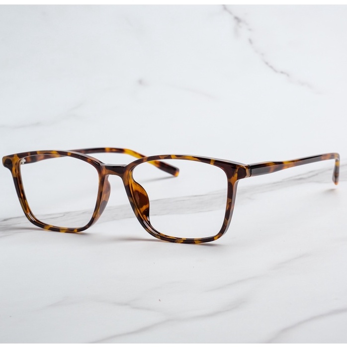 Gọng Kính Cận Vuông Nhựa Dẻo TR Shady Unisex G2171