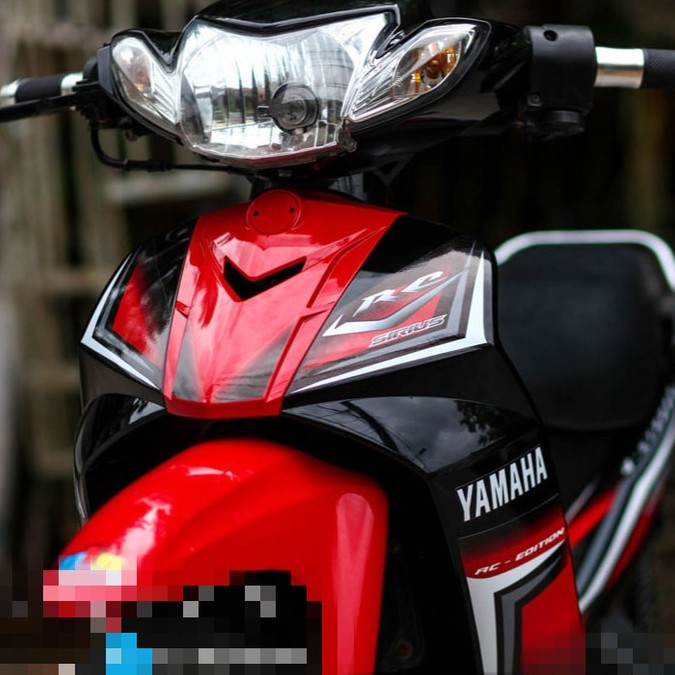 TEM RỜI SIRIUS RC đỏ đen bản zin chính hãng