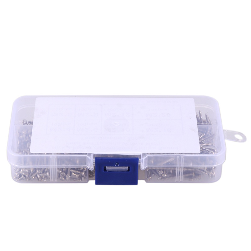 Bộ 200 Ốc Vít M3 Bằng Thép Không Gỉ Có Độ Bền Cao Cho Đồ Nội Thất Gỗ