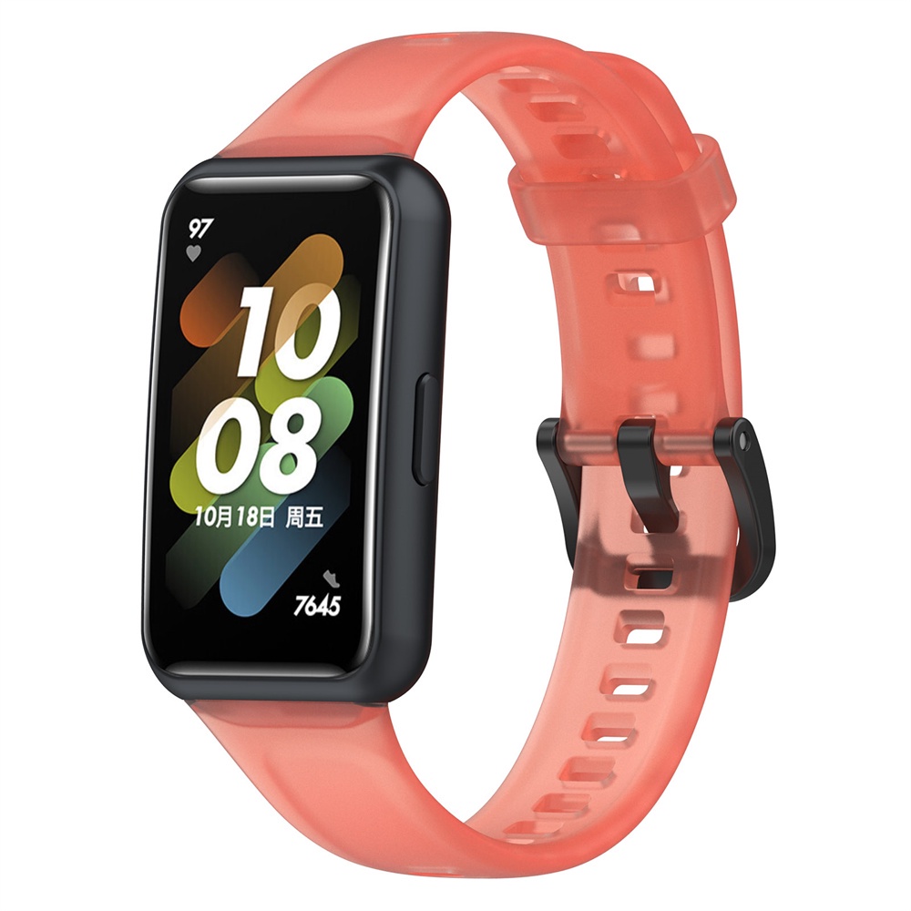 Dây Đeo Thay Thế Chất Liệu TPU Trong Suốt Cho Đồng Hồ Huawei band 7