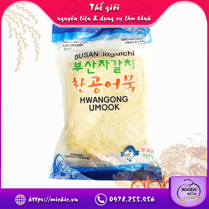 Chả cá Hàn Quốc 450g - MiChic Store - Thế giới nguyên liệu và dụng cụ làm bánh