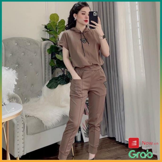Bộ thu đông nữ mẫu mới 2021 logo pra.da siêu chất, Bộ thể thao nữ thu đông M2 siêu hot - Mặc là xinh ..