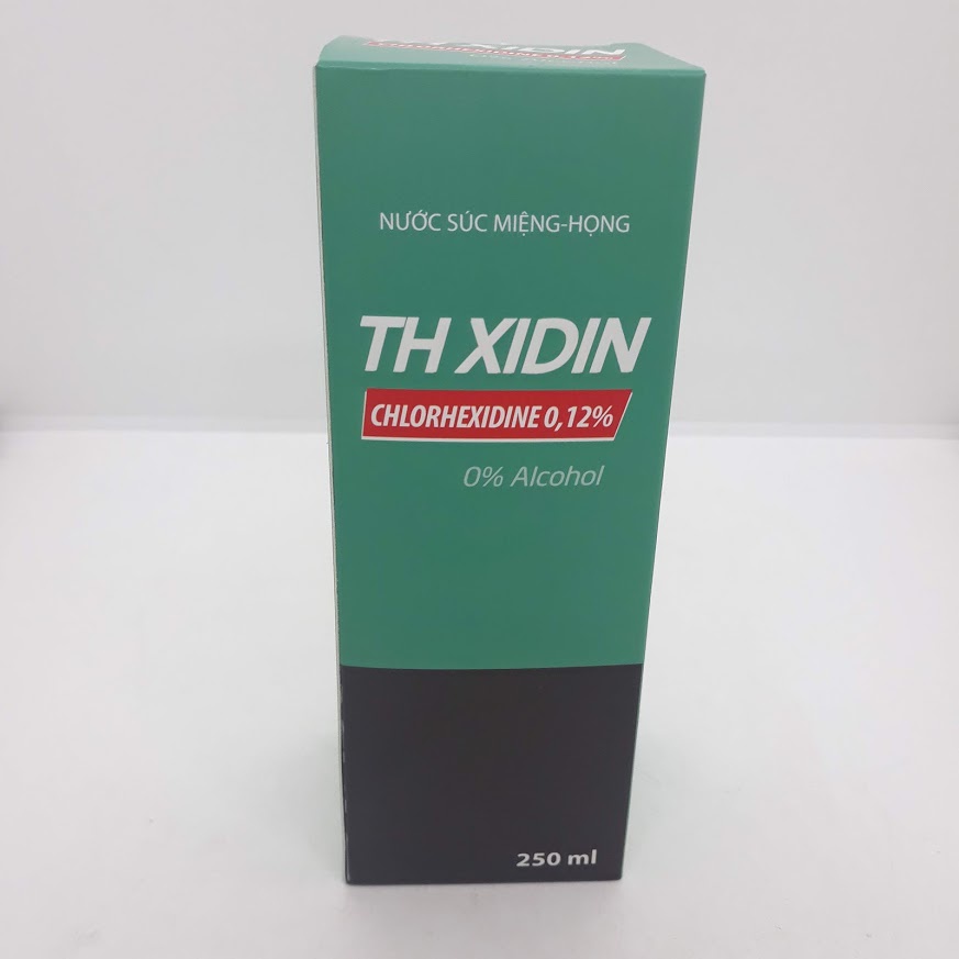 Nước súc miệng họng TH XIDIN 250ml