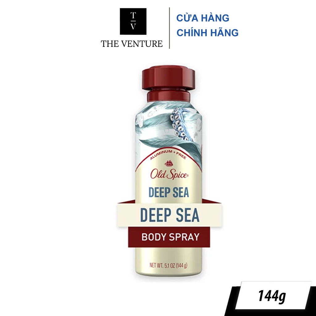 Chai Xịt Khử Mùi Old Spice Body Spray Chính Hãng - 144gr