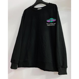 Áo Sweater Đĩa Bay unisex