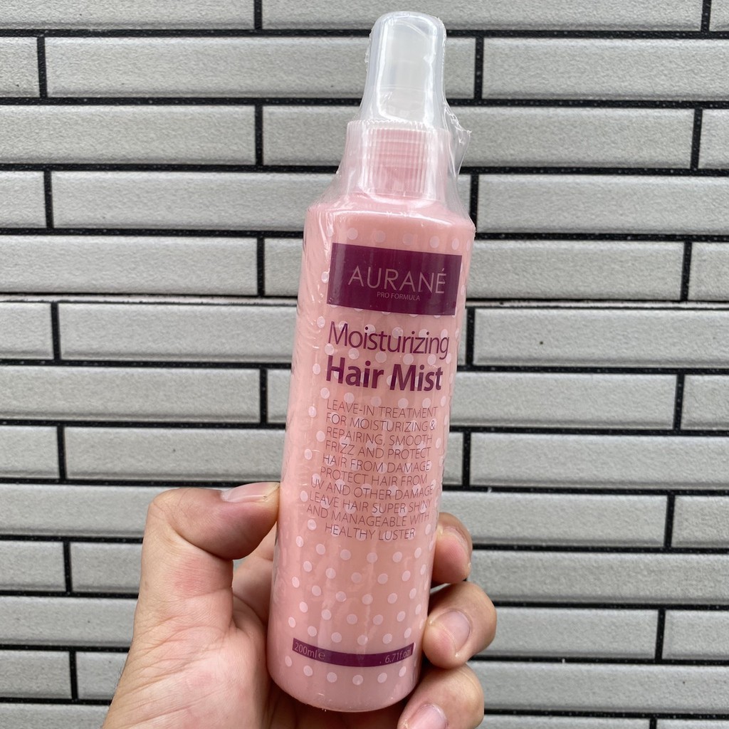 [Aurane-Pháp] Xịt dưỡng ẩm suôn mượt chống rối cho tóc khô Aurane Moisturizing Hair Mist 200ml