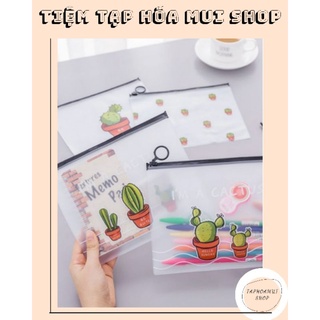 Túi zip đựng bút cute (T001)