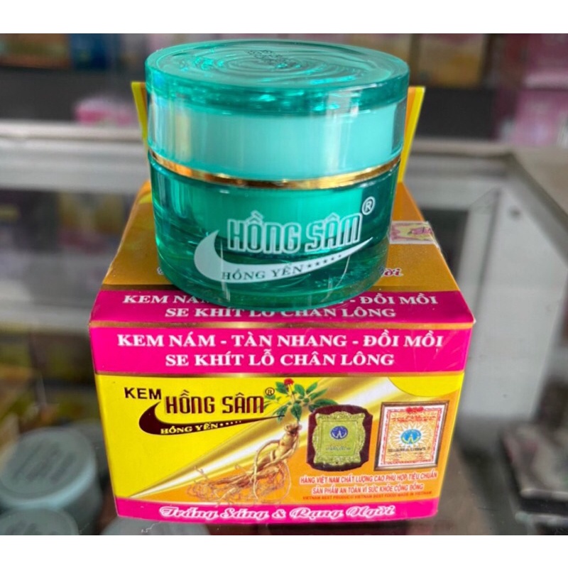 Kem Hồng Sâm Nám Tàn Nhang Đồi Mồi Se Khít Lỗ Chân Lông 12g