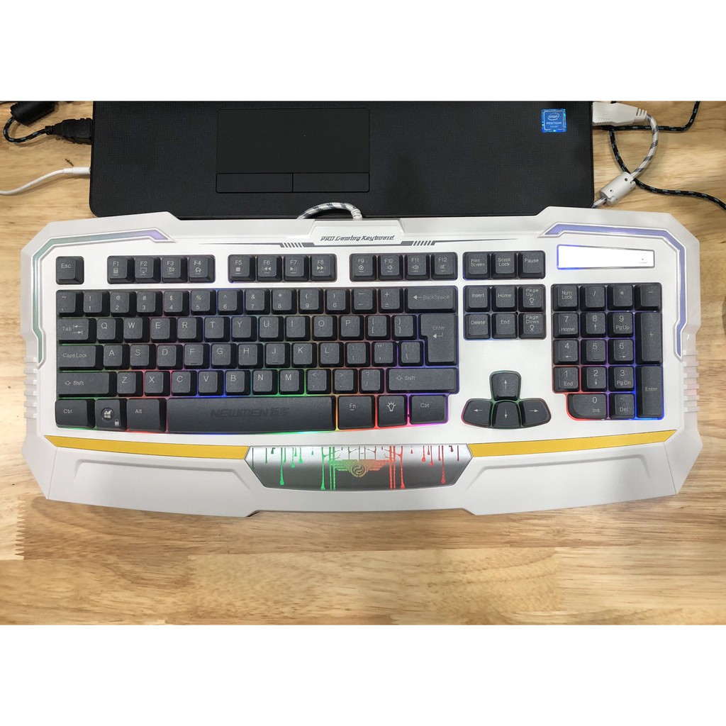 Bàn Phím Giả Cơ  Gaming Newmen KB813 Led