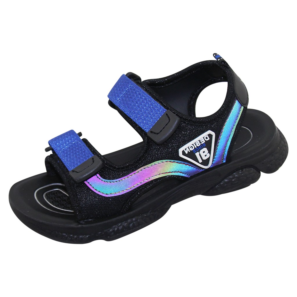 Sandal Bitas đế bằng bé trai - SEN.54 Xanh Dương