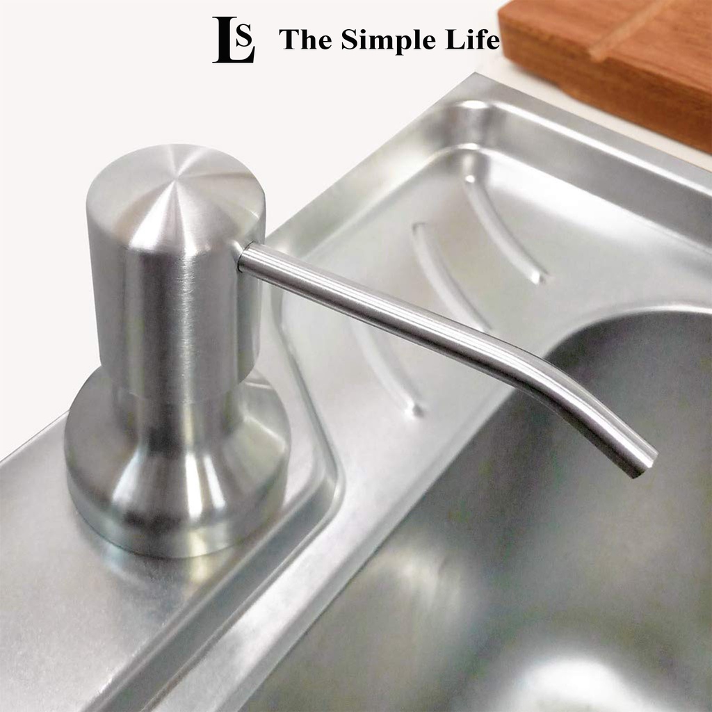 Vòi hút nước rửa chén, vòi hút nước rửa bát tự bơm hút nước rửa chén gắn chậu ống dẫn dài 1,2m Inox 304 [CHÍNH HÃNG]