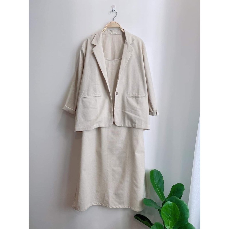 Tiệm Tana - Áo blazer muối tiêu | BigBuy360 - bigbuy360.vn