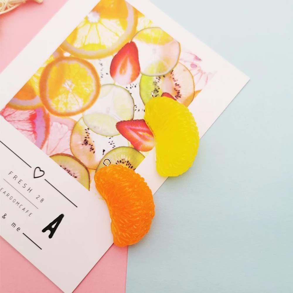 Móc khóa hình trái cây nhiều màu sắc dễ thương bắt mắt