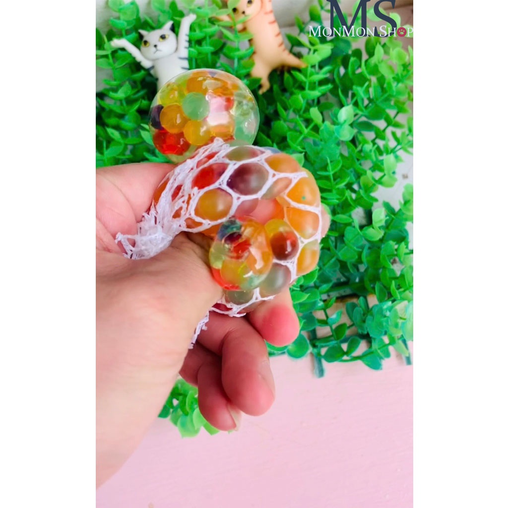 Đồ chơi Xả Stress/Quả Bóng Bóp trứng lưới/Bóng Bóp Slime trút giận đầy màu sắc chất lượng đảm bảo