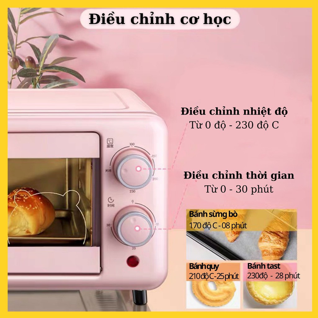 [BEAR🌟] LÒ NƯỚNG 11L BEAR CHÍNH HÃNG DKX-D11B1 [CMART.COM.VN]