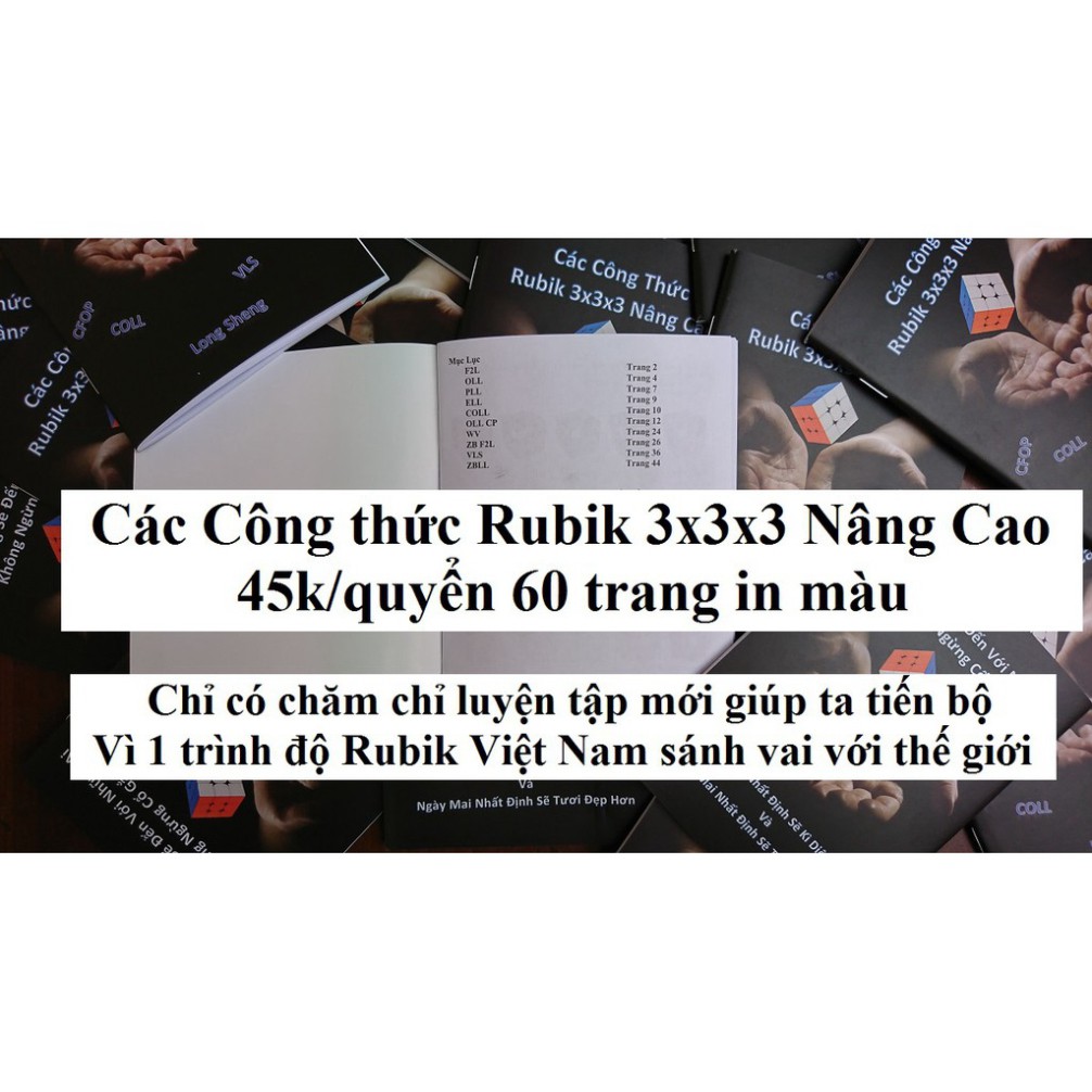 Long Sheng. Các Công Thức Rubik 3x3x3 Nâng Cao