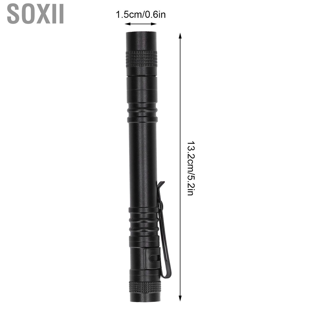 Soxii Super Mini LED Flashlight High Lm Handheld Pen Light For Emergency Flashlights