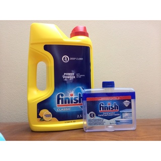 Dung dich vệ sinh máy rửa bát Finish 250ml Dùng Cho Máy Rửa Chén Bát