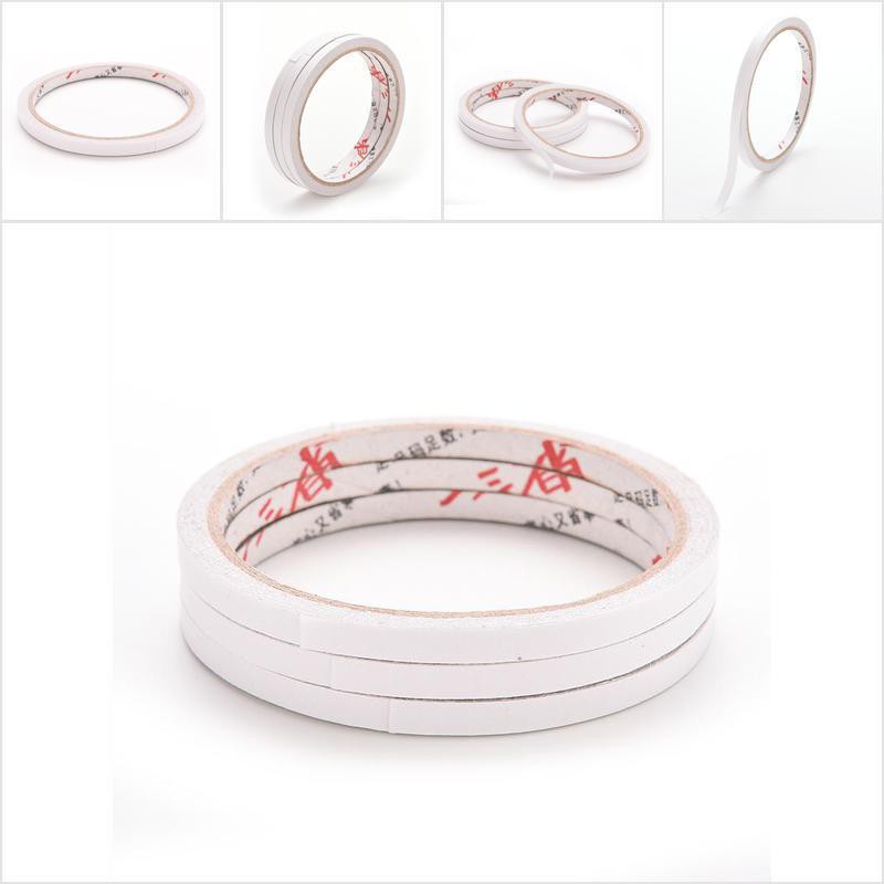 Set 5 Cuộn Băng Keo Hai Mặt 6mm