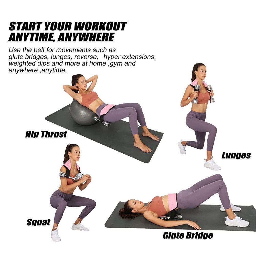 Dây Đai Đệm Eo Hỗ Trợ Luyện Tập Thể Hình