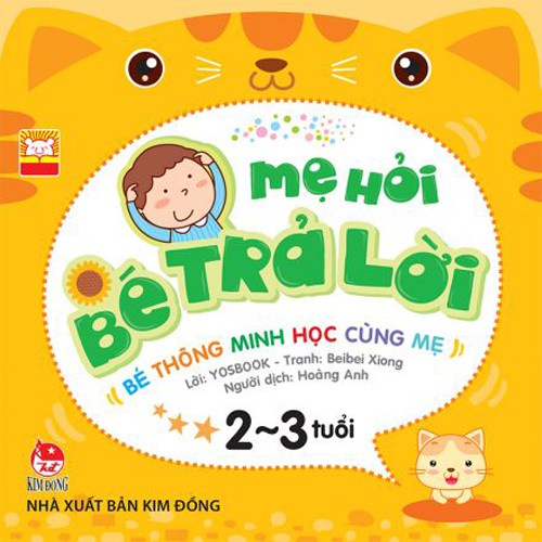 Sách - Mẹ Hỏi Bé Trả Lời - Bé Thông Minh Học Cùng Mẹ 2 - 3 Tuổi KDTT13458