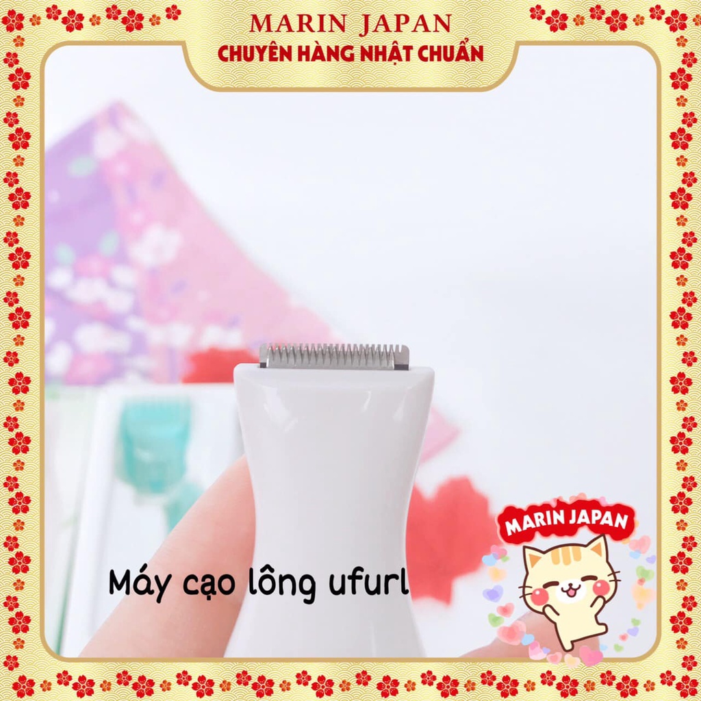 Máy Wax cạo lông toàn thân body và mặt 3 lưỡi trong 1 siêu tiện lợi Lady's Shaver Mini chuẩn hàng nội địa Nhật Bản