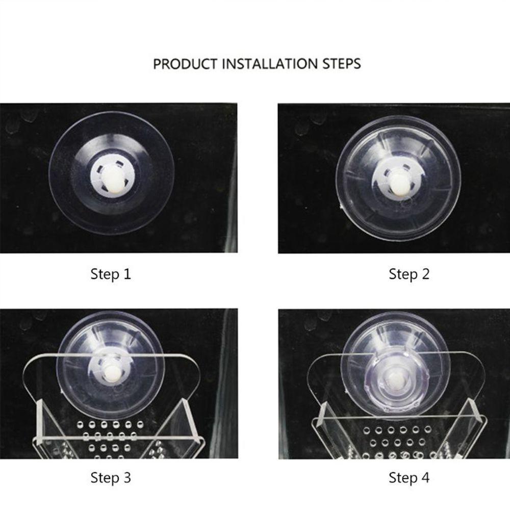 Dụng Cụ Cho Cá Ăn Tự Động Có Cốc Hút Tiện Dụng