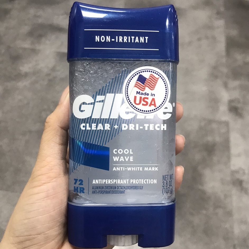 Sáp khử mùi Gillette Nam Cool Wave 107g /Lăn Nách Nam