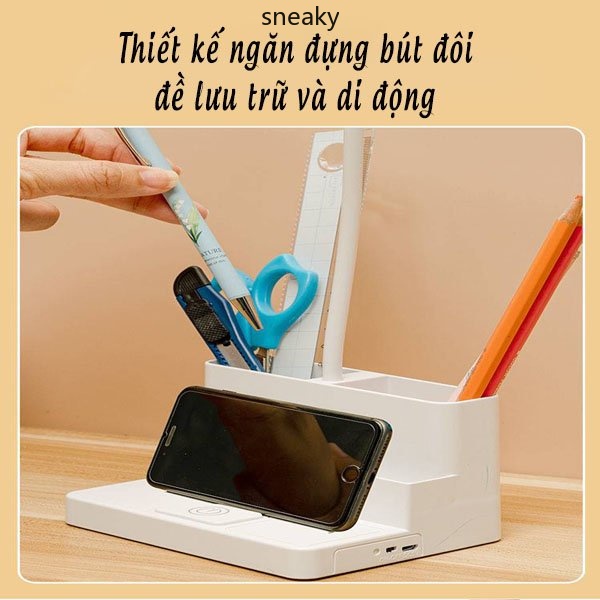 Đèn Học Để Bàn, Đèn Học Chống Cận Học Sinh 3 Chế Độ Sáng Cao Cấp ĐÈN TOKI