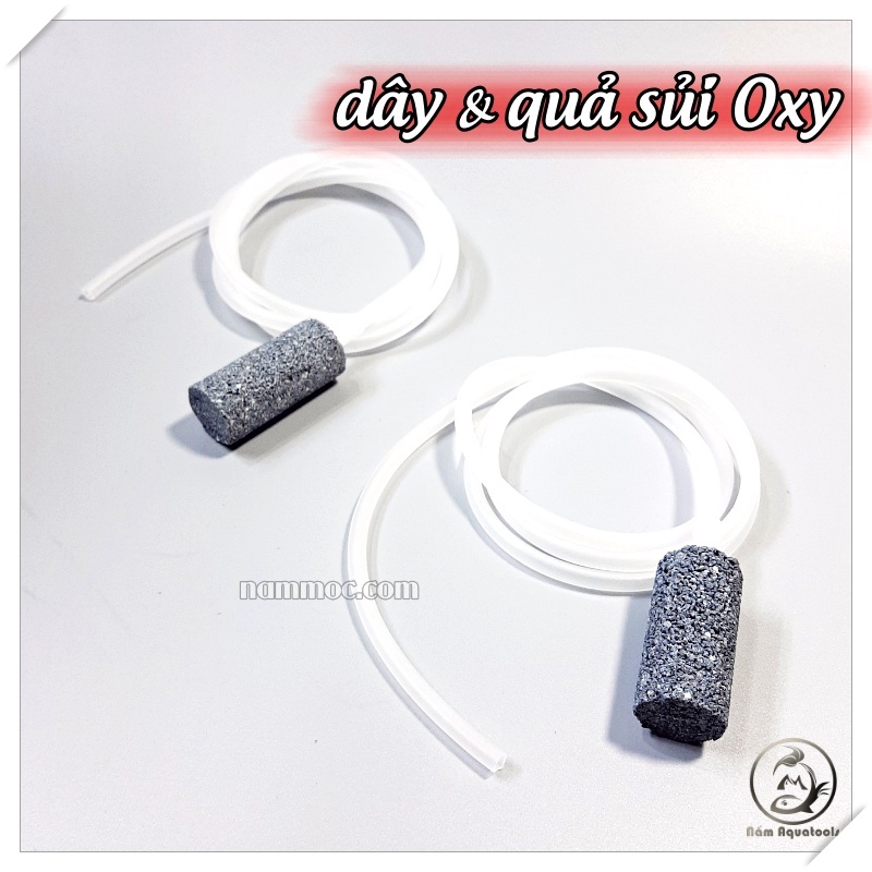 COMBO Dây và Quả Sủi Oxy Cho Hồ Cá Cảnh | Phụ kiện thuỷ sinh