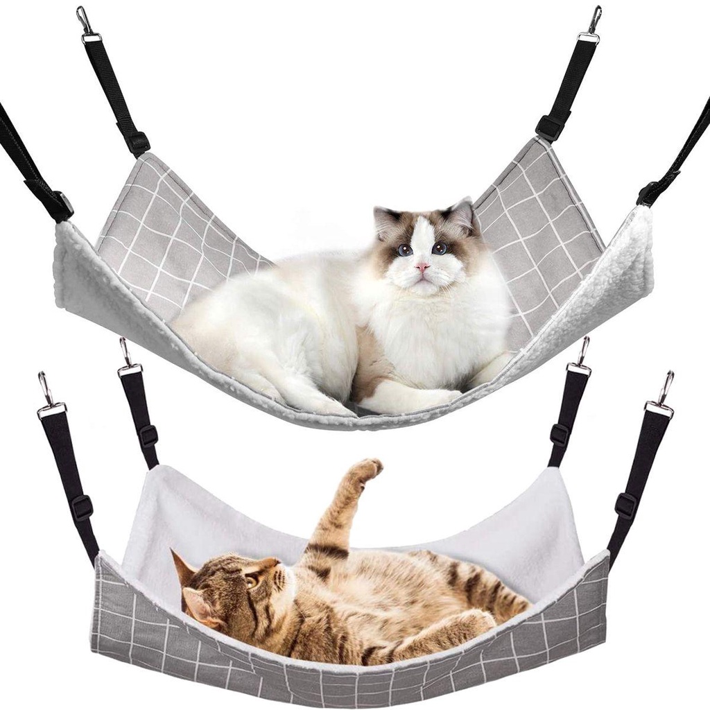 Võng Treo Mềm Mại Thoáng Khí Có Thể Gấp Gọn Cho Thú Cưng Thỏ AUGUSTINA