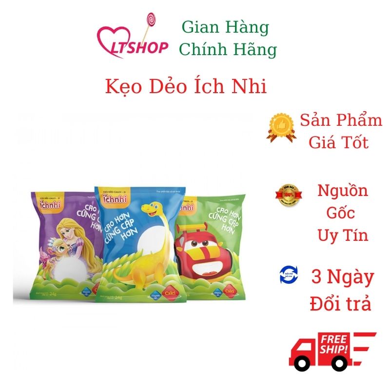 Kẹo dẻo calci -D ích nhi cho bé