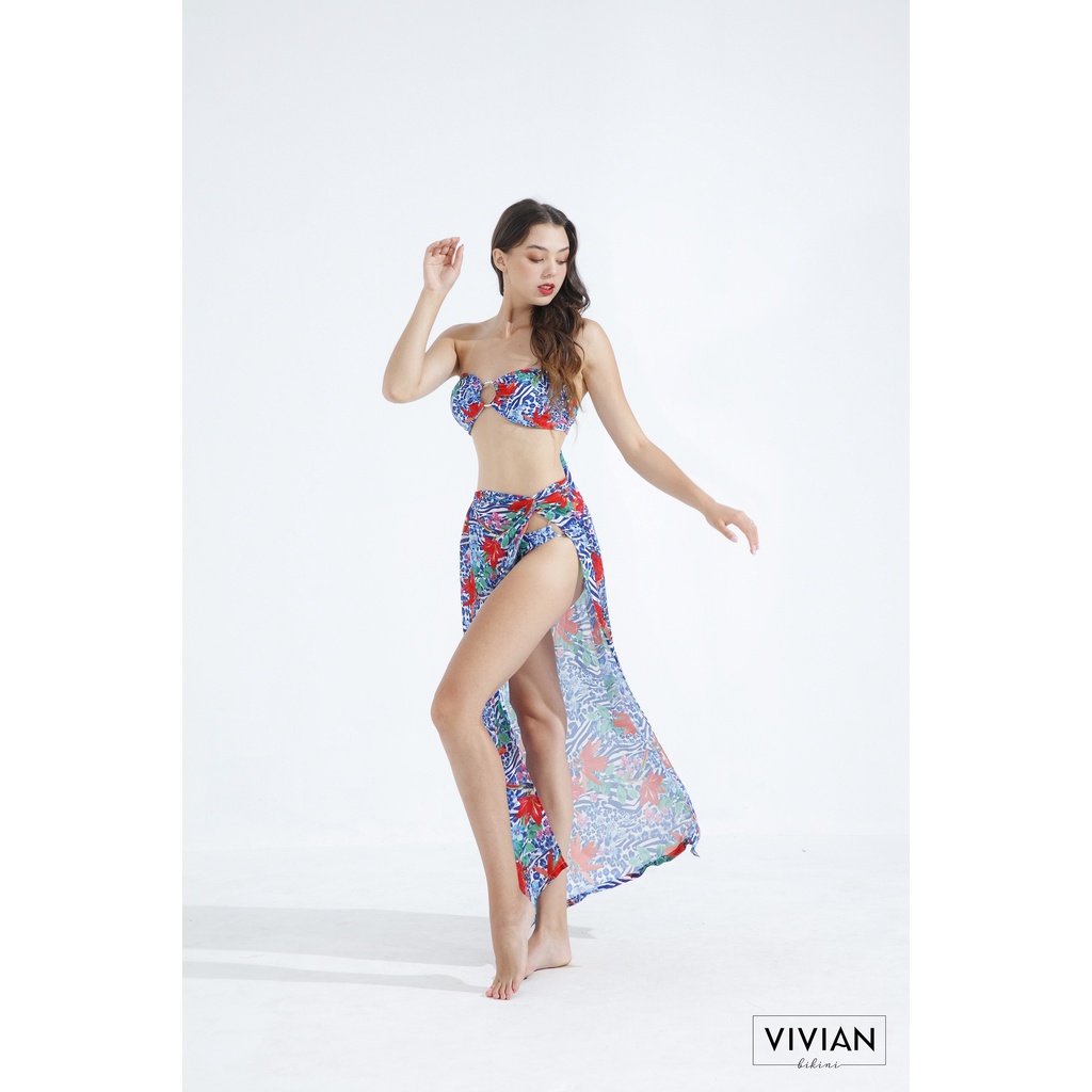 Váy sarong cao cấp 𝐕𝐈𝐕𝐈𝐀𝐍 kiểu dáng dài - Mix - VC014_XX