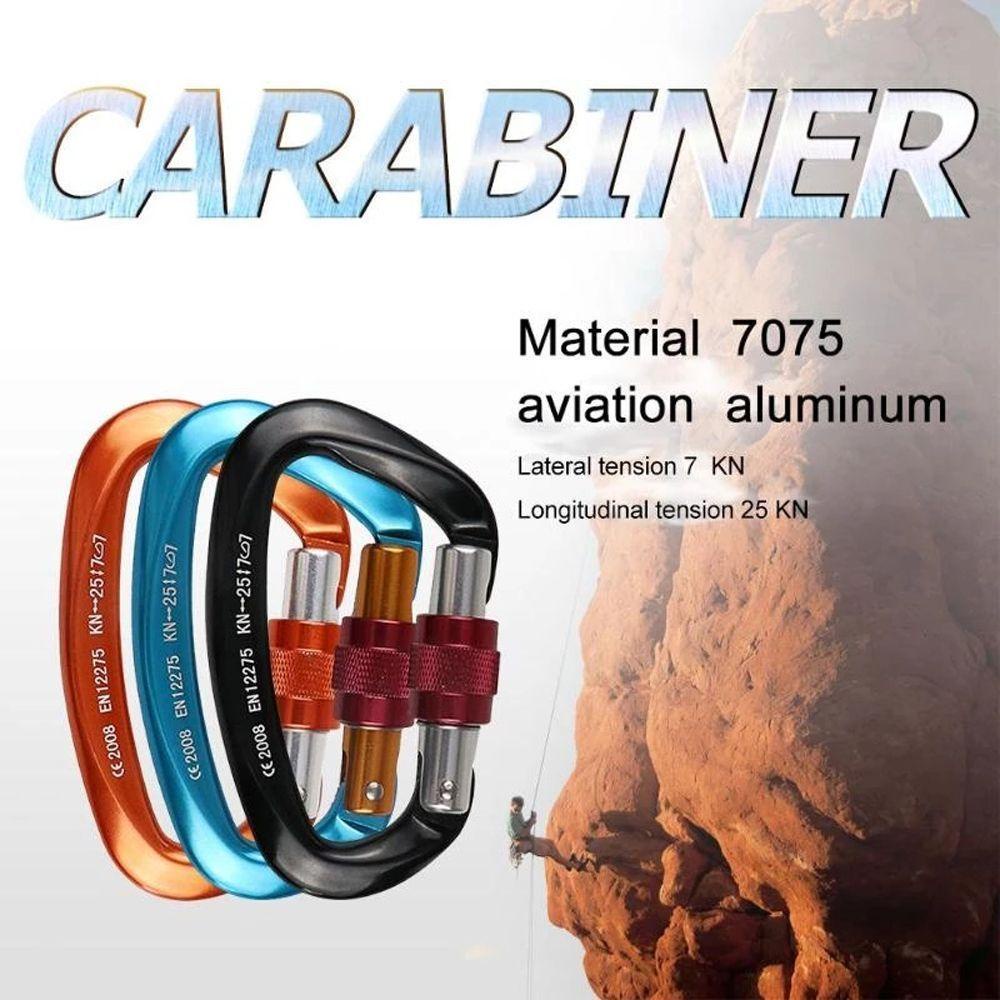 Móc Khóa An Toàn Cho Leo Núi 25KN