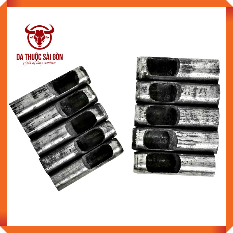 Đục lỗ tròn 22mm chuẩn xác - Có 38 Size (Từ 1mm đến 38mm) xem ngay trong sản phẩm - Dụng cụ làm da