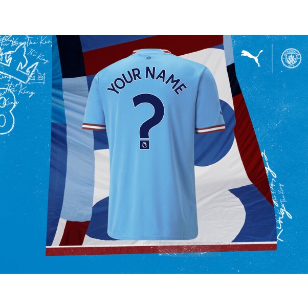 Bộ Quần Áo Bóng Đá Nam Tay Ngắn size S-2XL 22-23 MCI Man City