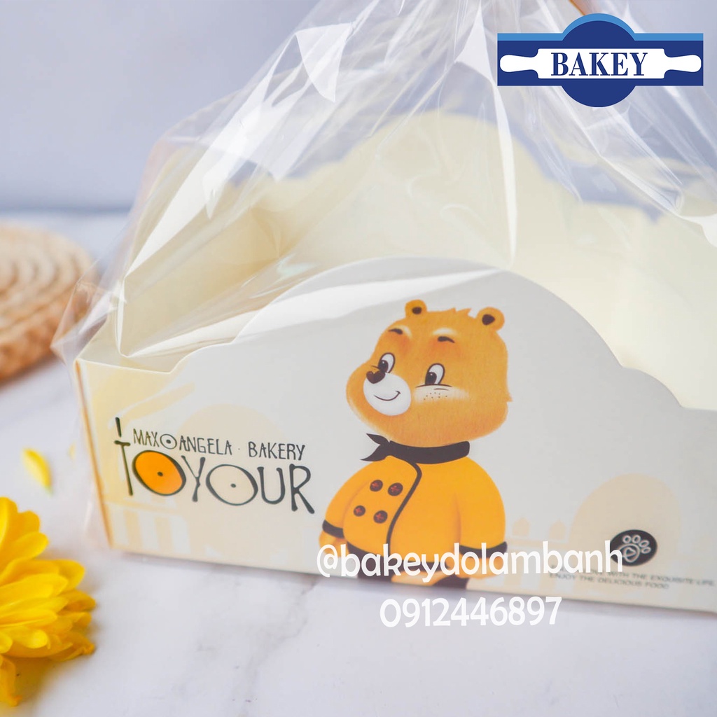 10 chiếc túi bánh cookie gấu vàng