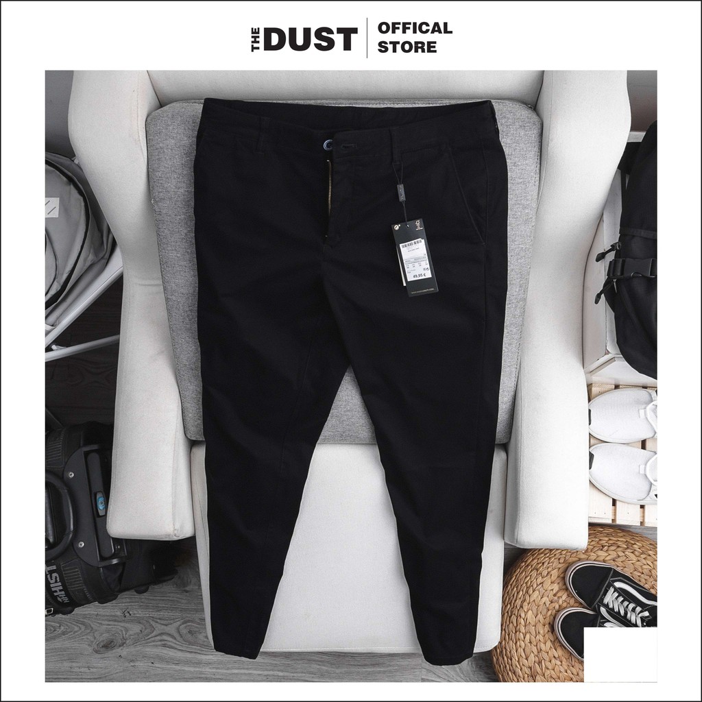 Quần kaki nam cao cấp vải kaki xuất xịn dày dặn, form slim fit, co giãn nhẹ MS - THE DUST
