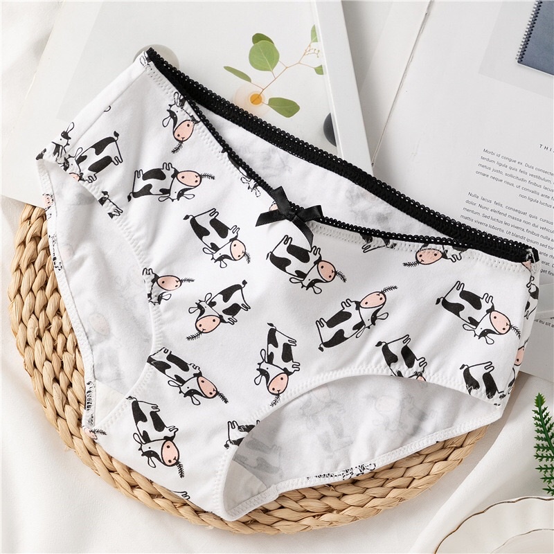 Bộ đồ lót, set đồ lót nữ, bộ đồ chíp nữ không gọng hình bò sữa phong cách Nhật Bản, Hàn Quốc | BigBuy360 - bigbuy360.vn