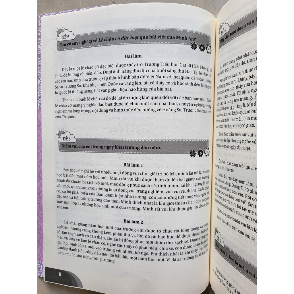 Sách - Những bài làm văn mẫu lớp 3  - Lê Xuân Soan