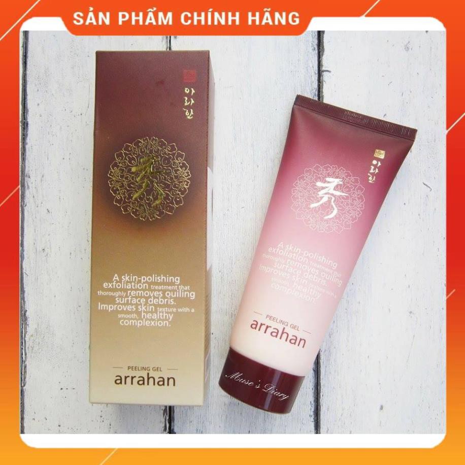 Tẩy da chết Arrahan trắng da La Hán Quả Hangban Soo Peeling Gel Hàn Quốc 180ml
