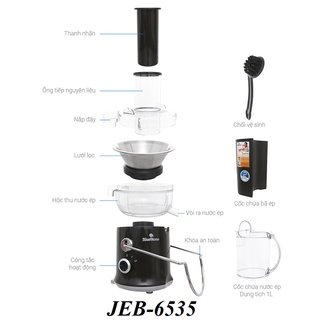 [Cam kết mới 100% chính hãng] Máy ép trái cây Bluestone JEB-6535 - JEB-6545