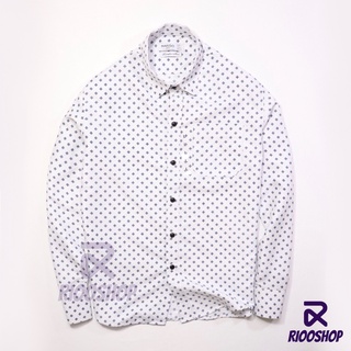 [XẢ KHO] Áo sơ mi nam công sở cao cấp họa tiết chấm bi RSM029
