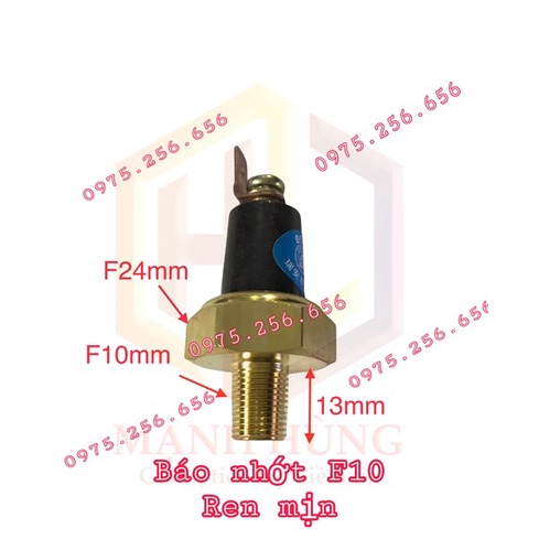 cảm biến Báo nhớt phi 10 ren mịn TH8T3 cảm biến các loại phụ tùng ô tô phụ tùng Hùng Lỳ