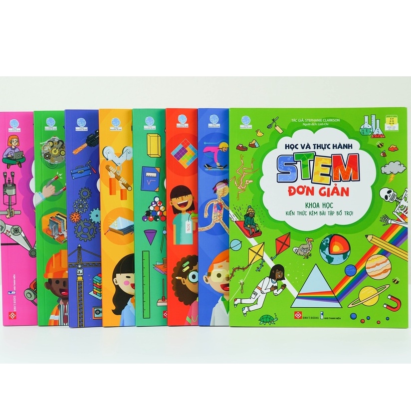 Sách - Học và thực hành STEM đơn giản - Dành cho trẻ từ 6-15 tuổi (Lẻ cuốn) - Sách mới